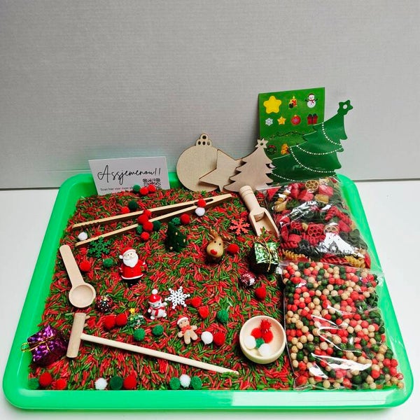 Speelrijst pakket compleet Kerst