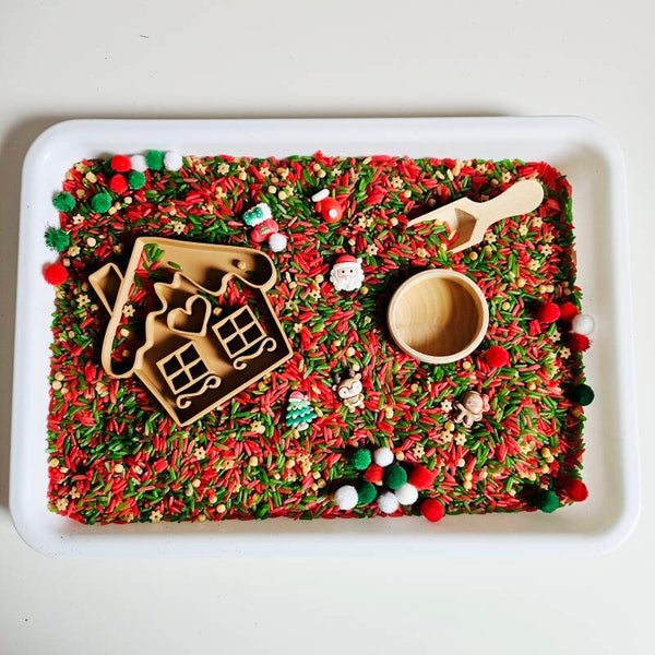 Vulvorm Set Kerst huisje