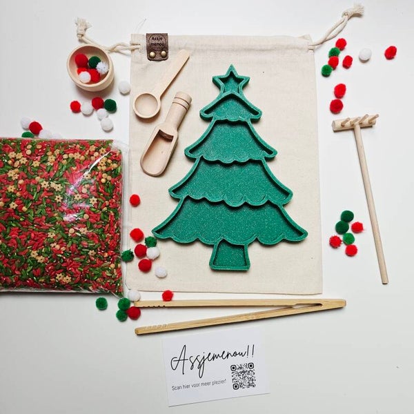 Vulvorm Set Kerstboom