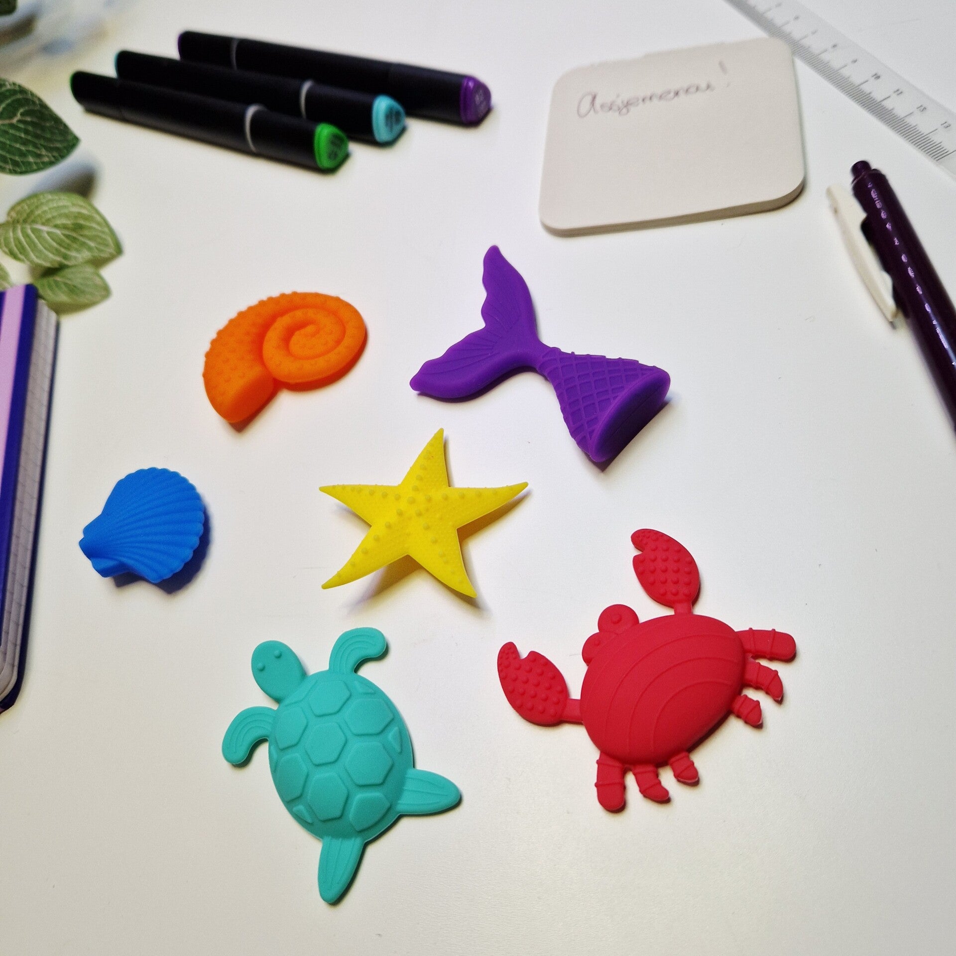 Voel stenen - Fidget toy - Oceaan