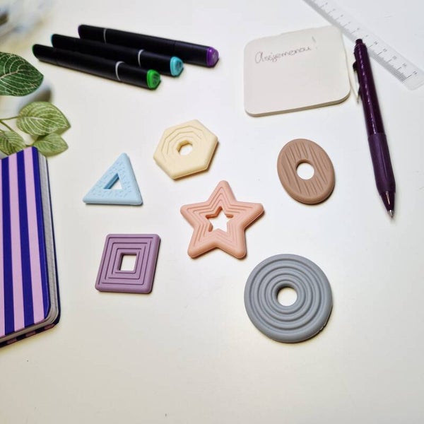 Voel stenen - Fidget toy - Muted Pastel
