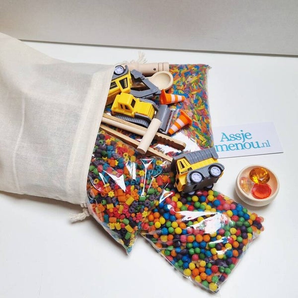 Speelbakvulling compleet XL Bouwplaats