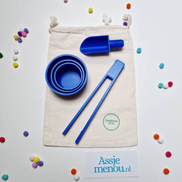 Speelbak accessoires voor de sensorische speelbak