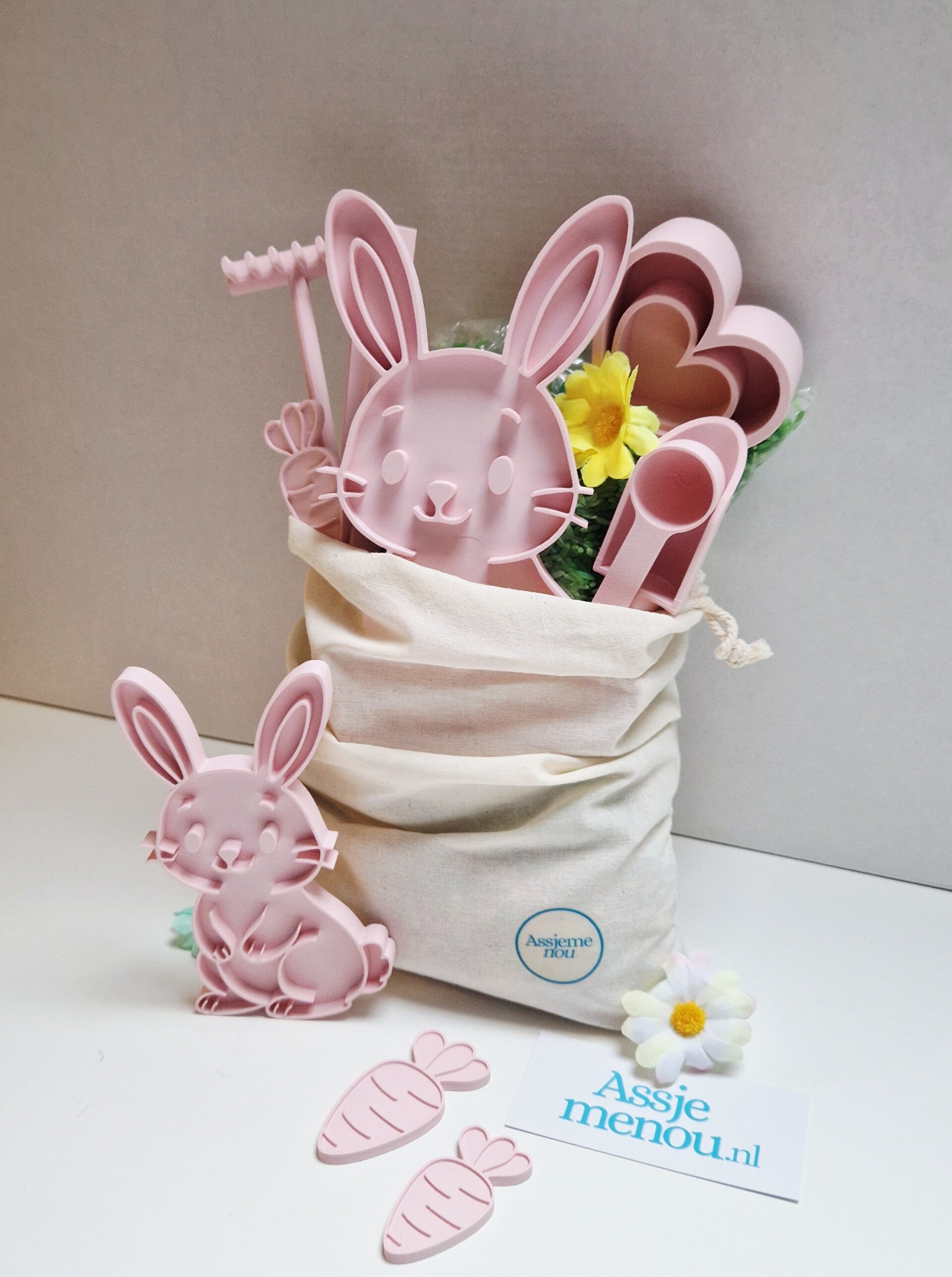 Speelbakvulling compleet XL Konijntjes