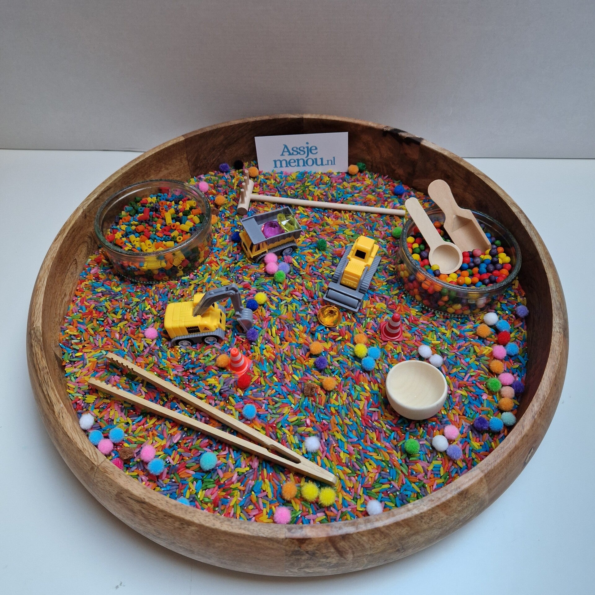 Speelbakvulling compleet XL Bouwplaats