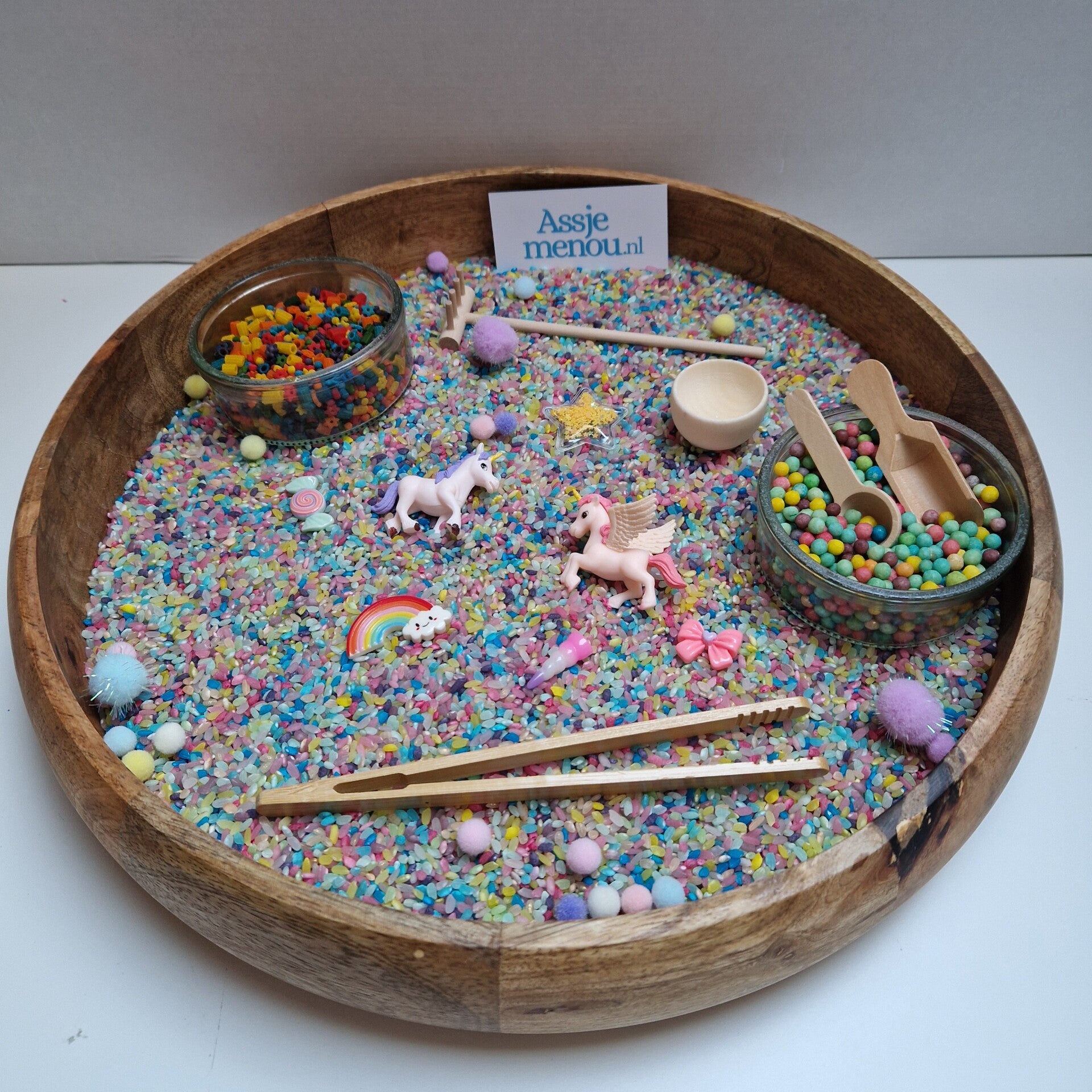 Speelbakvulling compleet XL Unicorn