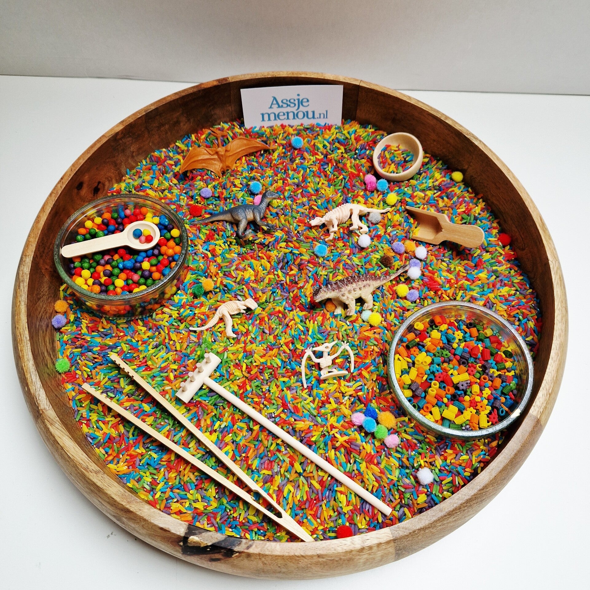 Speelbakvulling compleet XL Dino