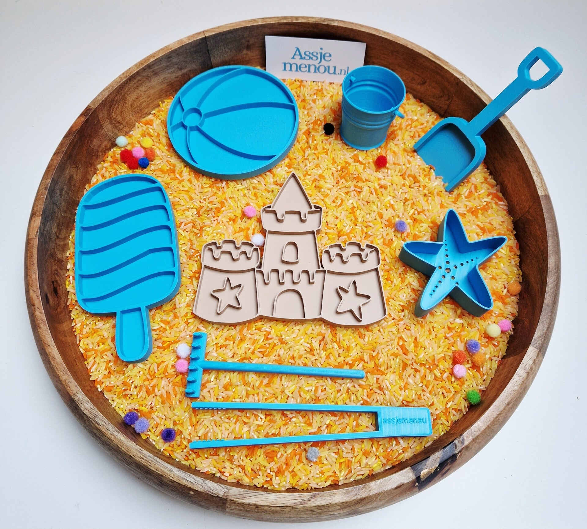 A day at the Beach - vulvormen set