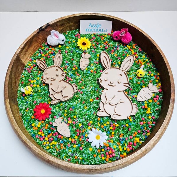 Speelbakvulling compleet Konijntjes