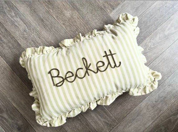 Personalised cushion