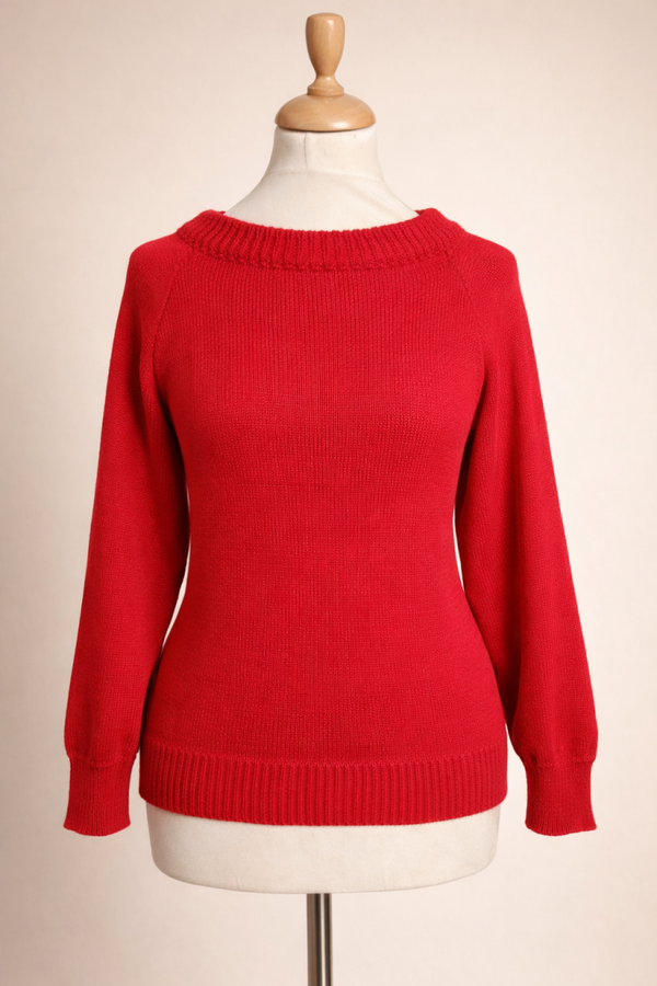 LE PULL ROUGE - 100% MERINOS