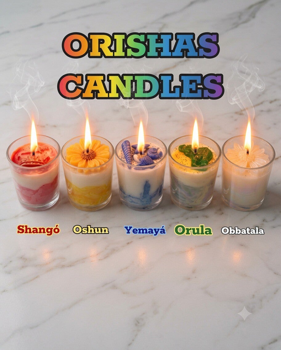 Handmade Orisha Soy Candle 7 oz