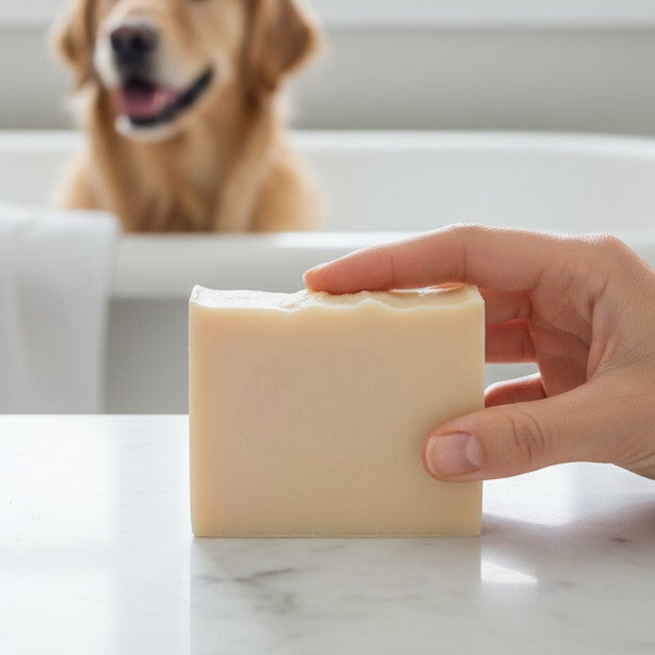 Wau Seife - natürliche Hundeseife mit Kamille & Lavendel