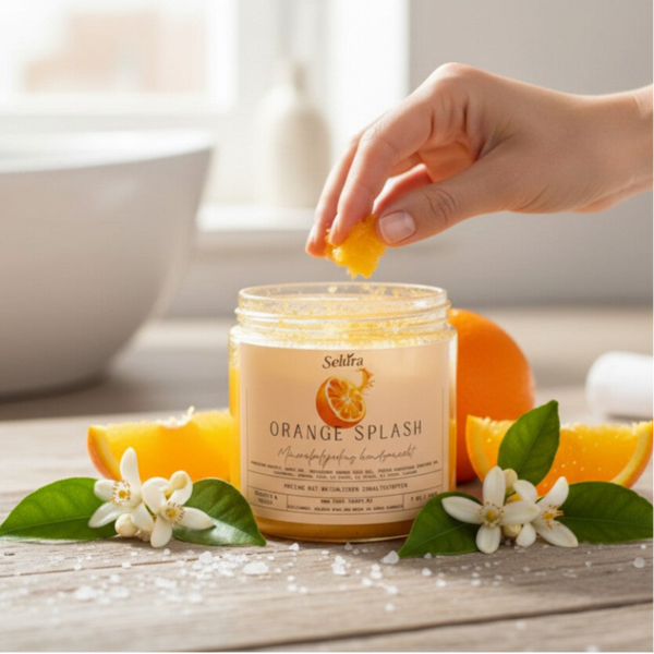 Mineralssalzpeeling "Orange Splash" fruchtig
