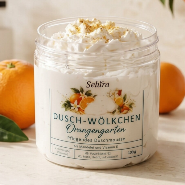 Duschwölkchen "Orangengarten" fruchtig