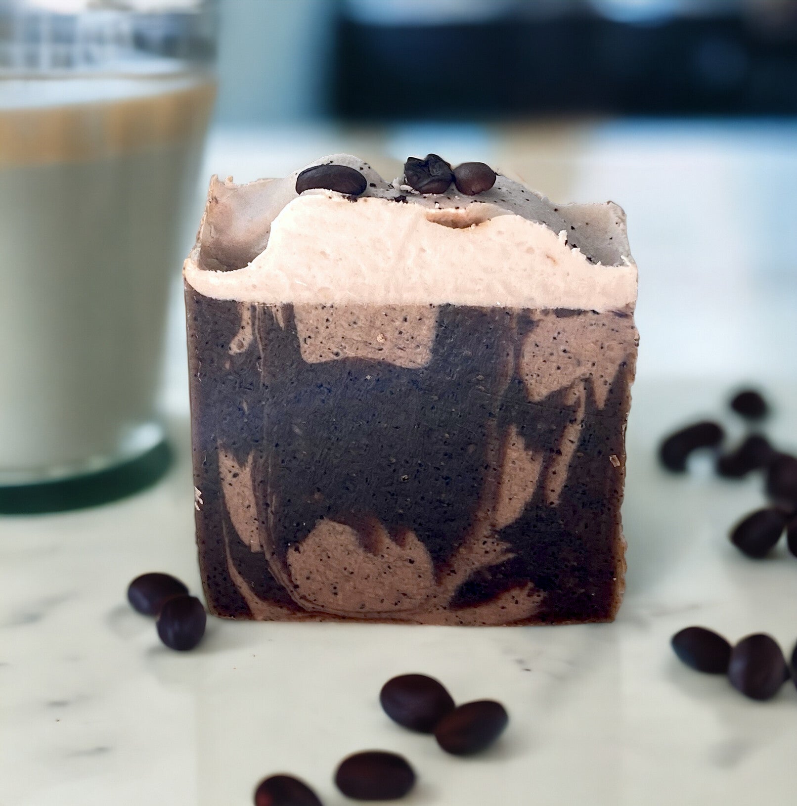 Coffee Crema Küchenseife – mit echtem Kaffeemehl