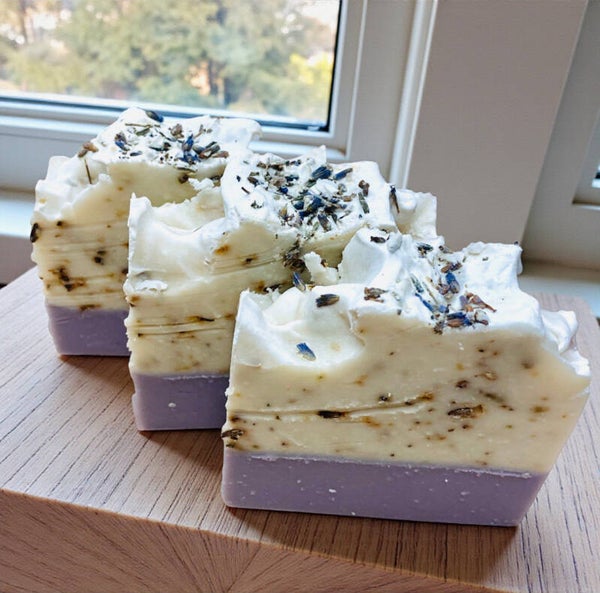 Lavendel Minze Naturseife - mit rein ätherischen Ölen