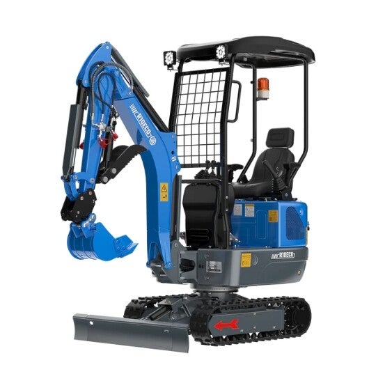 Rippa Minibagger R10 ECO 1 Zylinder Joystick Knickarm Verstellfahrwerk