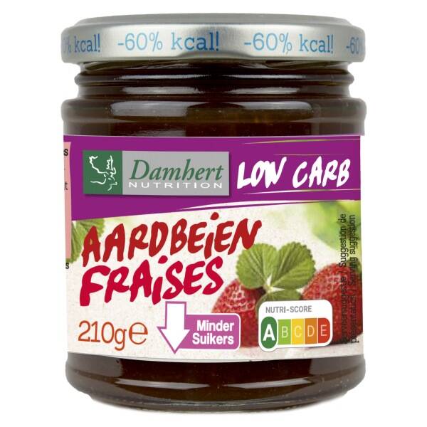 Damhert  Low Carb - Aardbeienjam