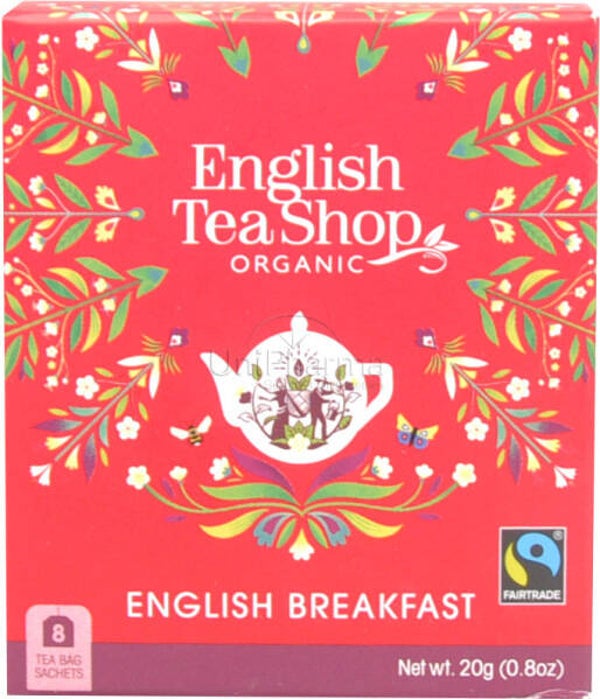 English Tea Shop - English Breakfast Bio (8 zakjes)