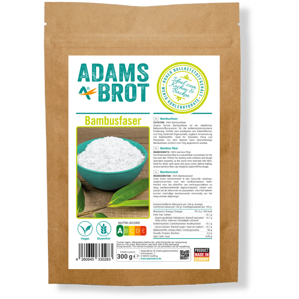 Adam's Bamboevezel (300 gram)