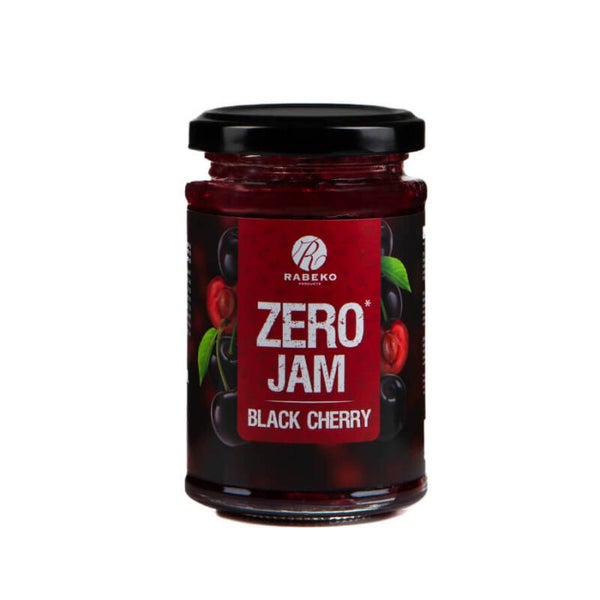 Rabeko - Zero Jam Black Cherry (225 gram)