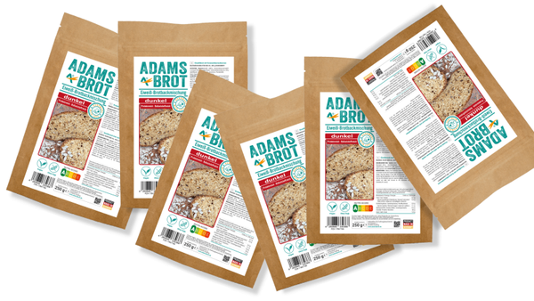 Adam's Brot Broodmix Donker (6 zakken)