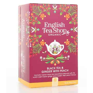 English Tea Shop - Ginger Peach Bio