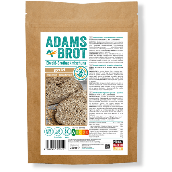 Adam's Brot Broodmix Gold (250 gram)