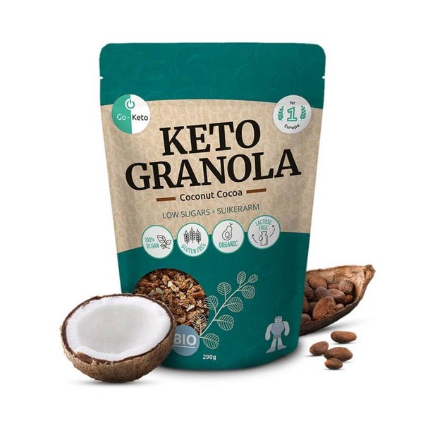 Go-Keto Granola Kokos Cacao bio (290 gram)