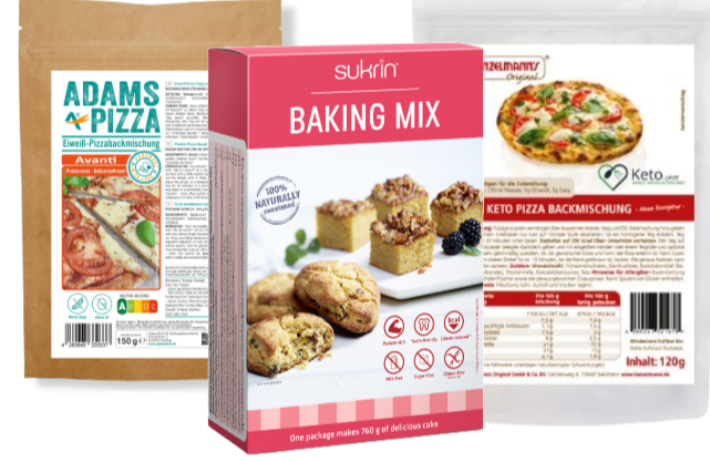 verschillende bakmixen