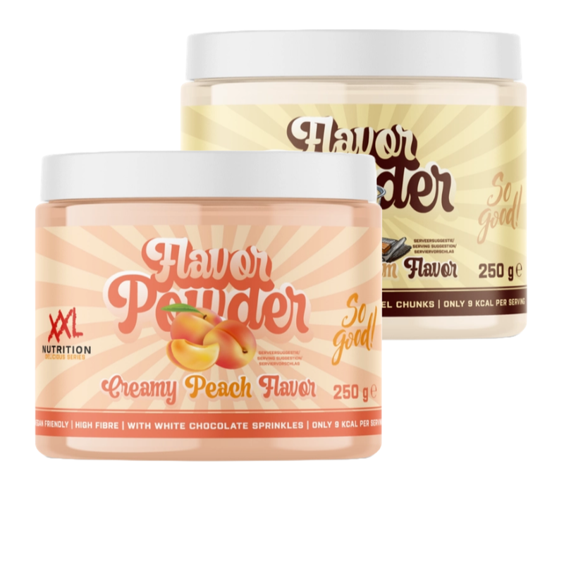 verschillende smaakpoeders