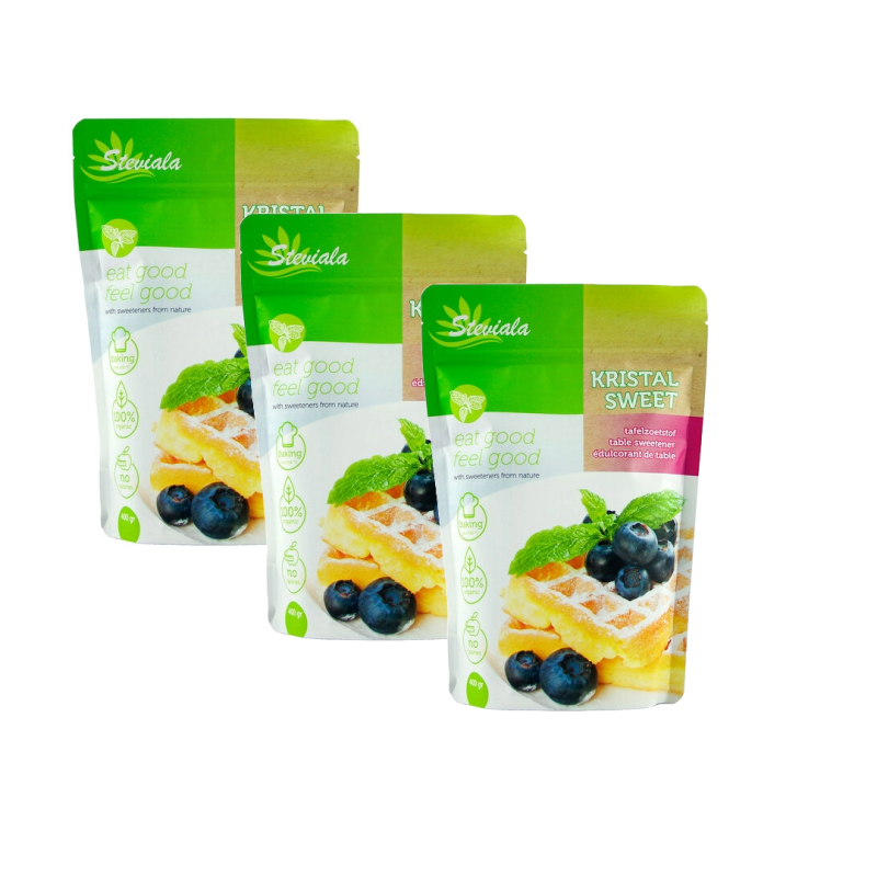 zakken zoetstof van Steviala