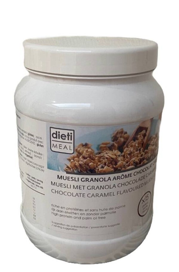 Dietimeal  Muesli met Chocolade en Karamelsmaak