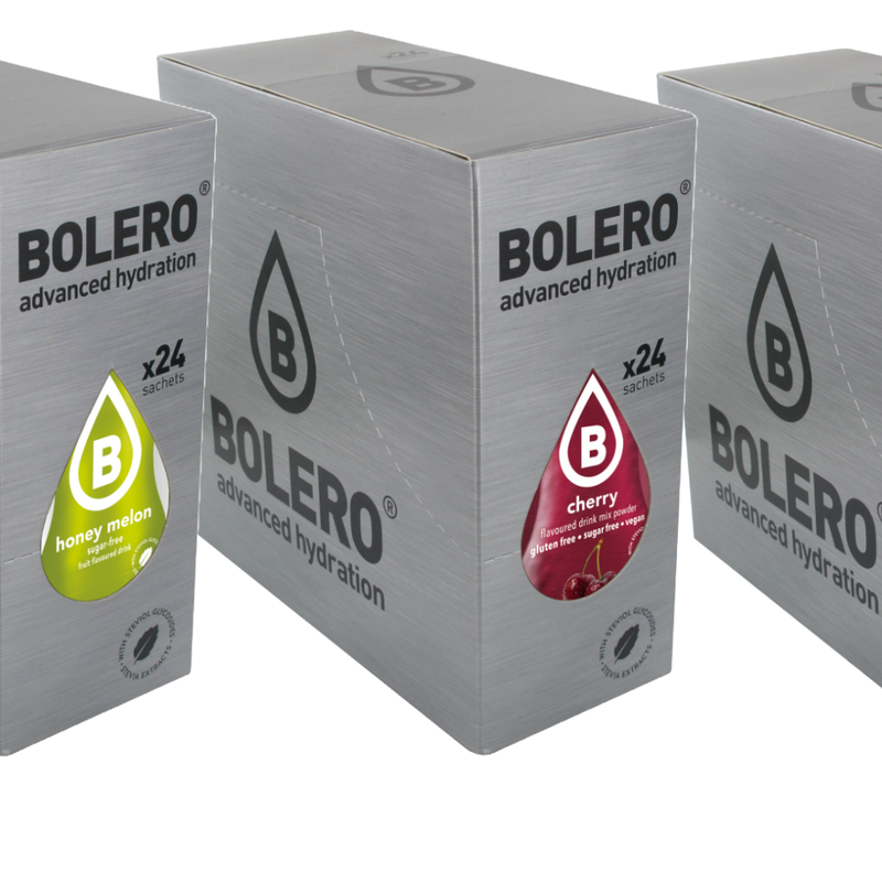 doosjes met 24 zakjes bolero poeder