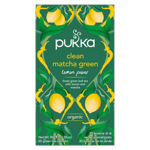Pukka Thee Clean Matcha Green Bio