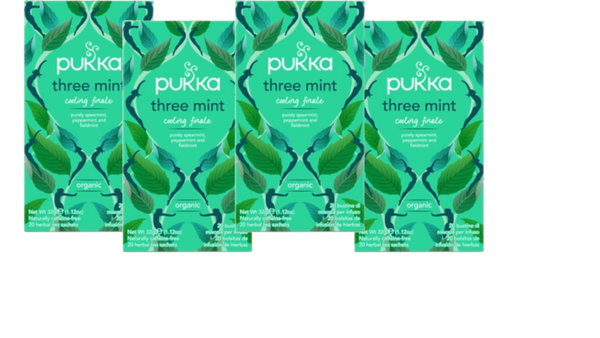 Pukka Three Mint (4 doosjes) Bio