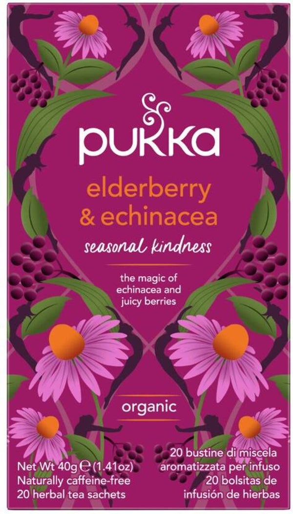 Pukka Thee Elderberry Echinacea Bio