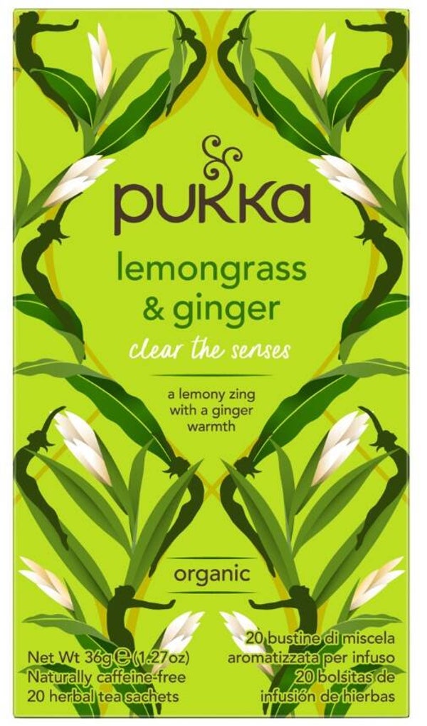 Pukka Thee Lemongrass Ginger Bio