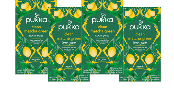 Pukka Thee Clean Matcha Green (4 doosjes) Bio