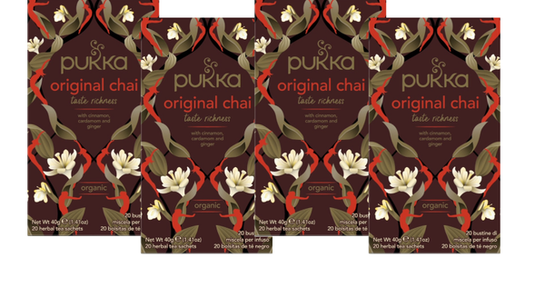 Pukka Thee Original Chai (4 doosjes) Bio