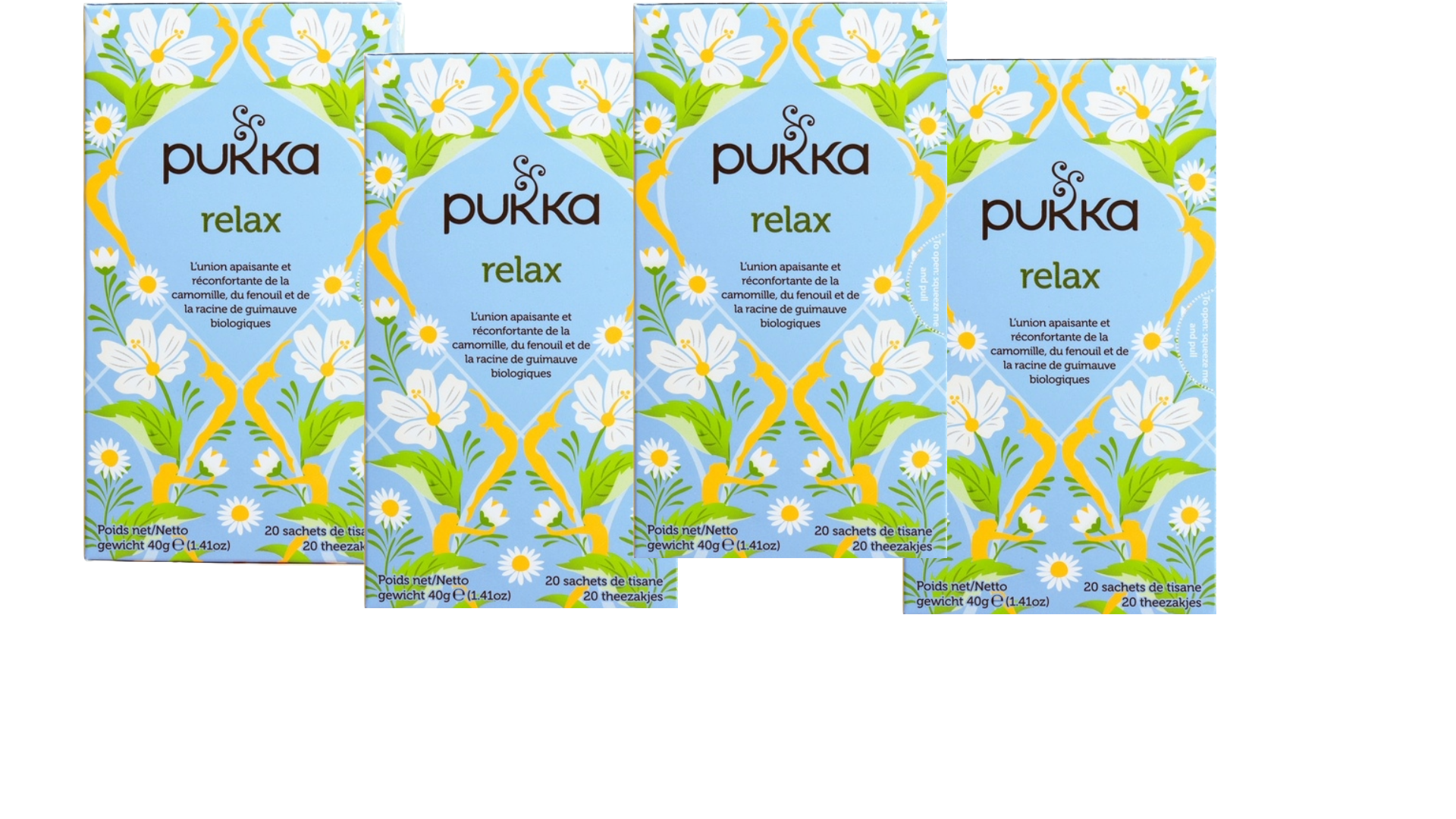 Pukka Thee Relax (4 Doosjes) Bio