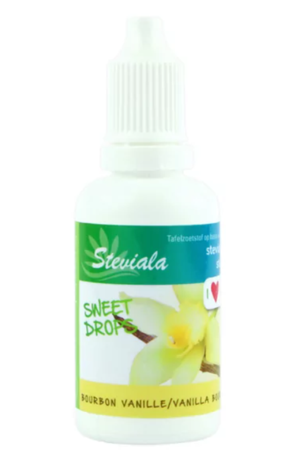 Steviala Druppels Bourbon Vanille (50 ml)