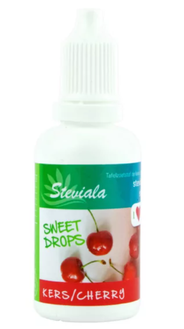 Steviala Druppels Kers (30 ml)