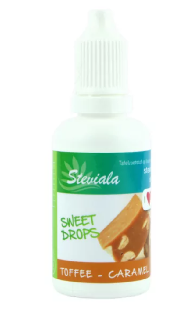Steviala Druppels Toffee-Caramel (30 ml)