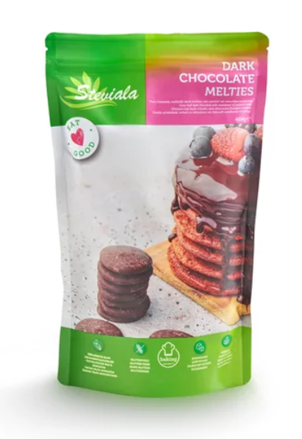 Steviala Dark Chocolate Melties (400 gram)