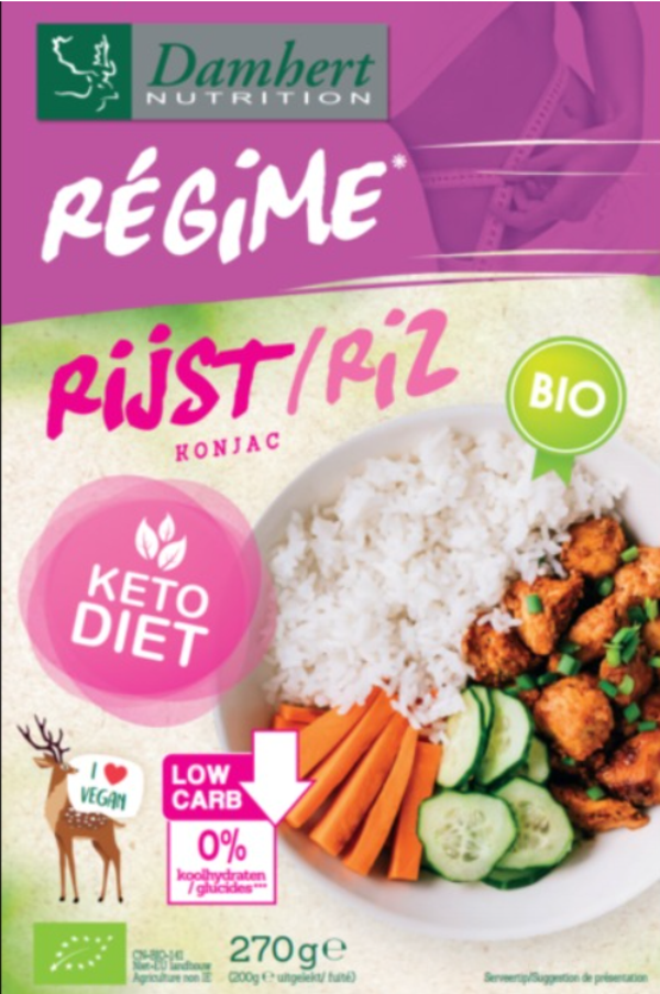Damhert Regime Rijst Bio (270 gram)