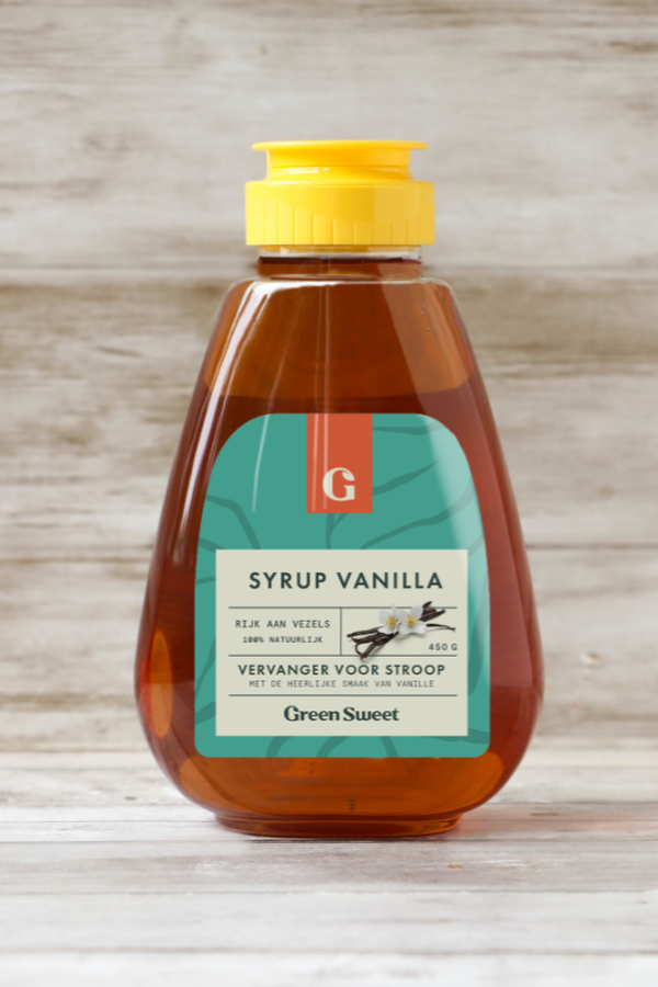 Green Sweet Syrup Vanille (450 gram)