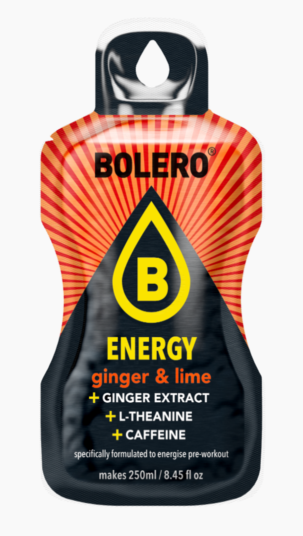 Bolero Limonade Energy Ginger Lime Sticks