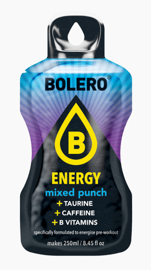 Bolero Limonade Energy Mixed Punch Sticks